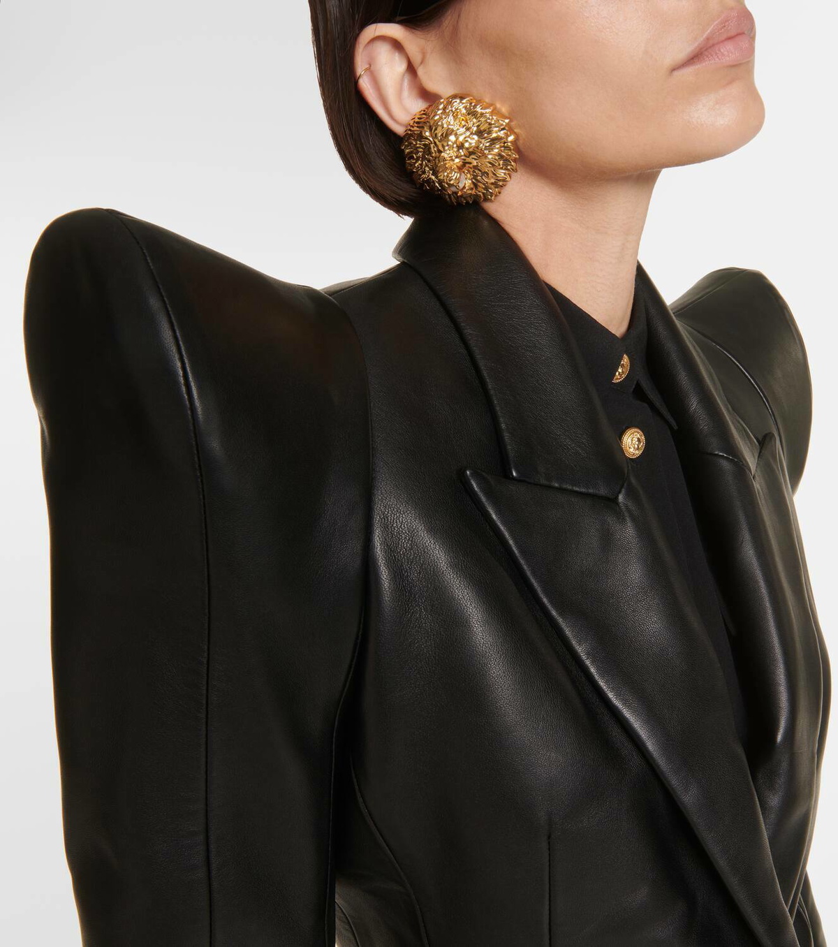 Balmain Leather blazer Balmain