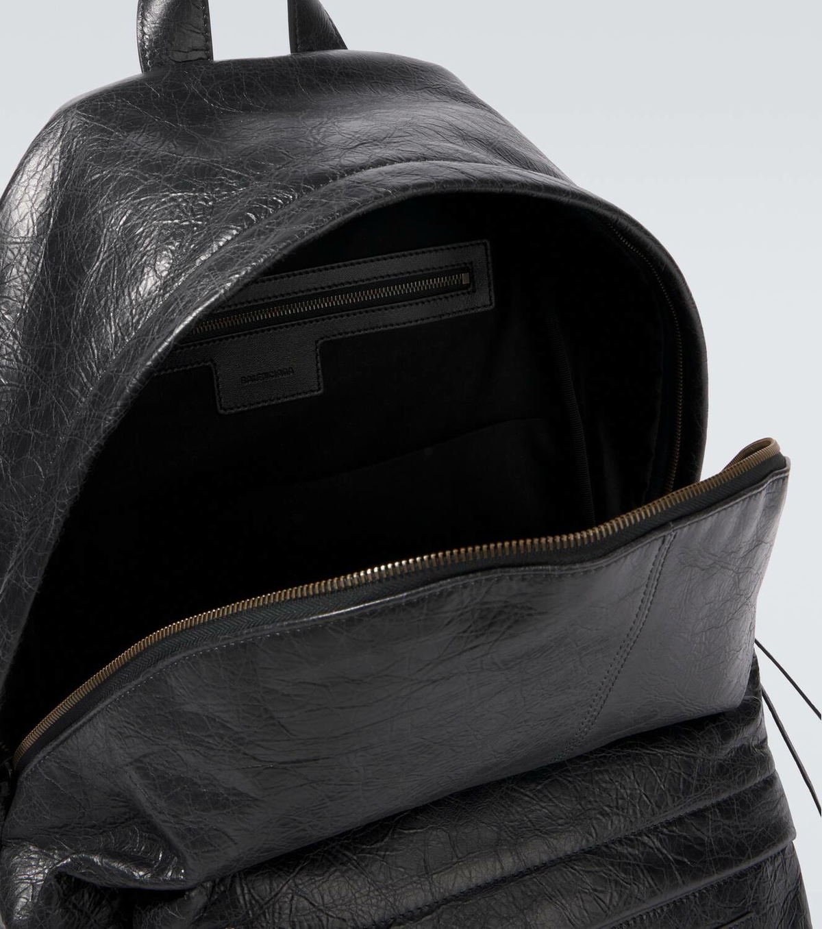 Balenciaga Le City leather backpack