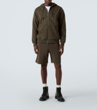Givenchy Givenchy Stamp cotton fleece hoodie