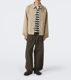 JW Anderson Cotton-blend wide-leg pants