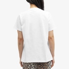 GANNI Women's Bunny T-Shirt in Bright White
