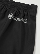 Moncler Grenoble - Tapered Logo-Print GORE-TEX® Trousers - Black