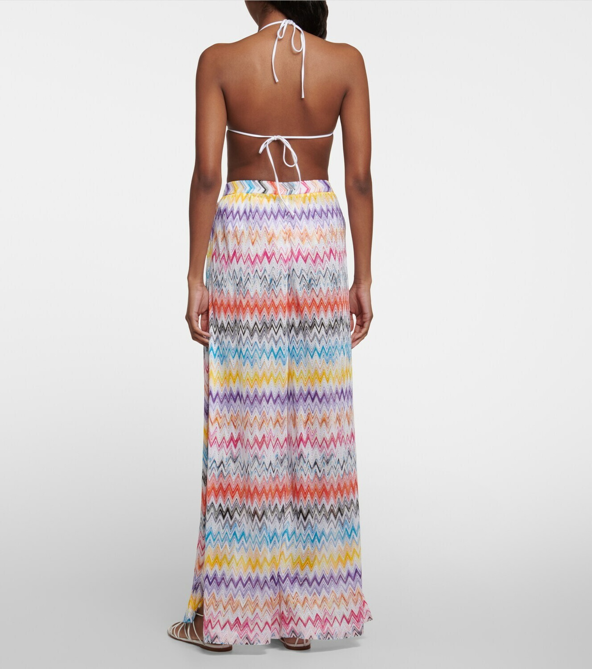 Missoni Mare Printed high-rise wide-leg pants