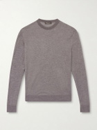 Loro Piana - Cashmere and Silk-Blend Sweater - Gray