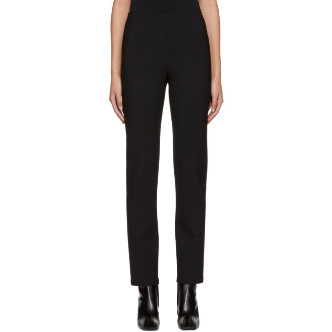 Buy online Black Solid Cigarette Pants Trouser from bottom wear for Women  by Oxolloxo for ₹709 at 74% off | 2024 Limeroad.com