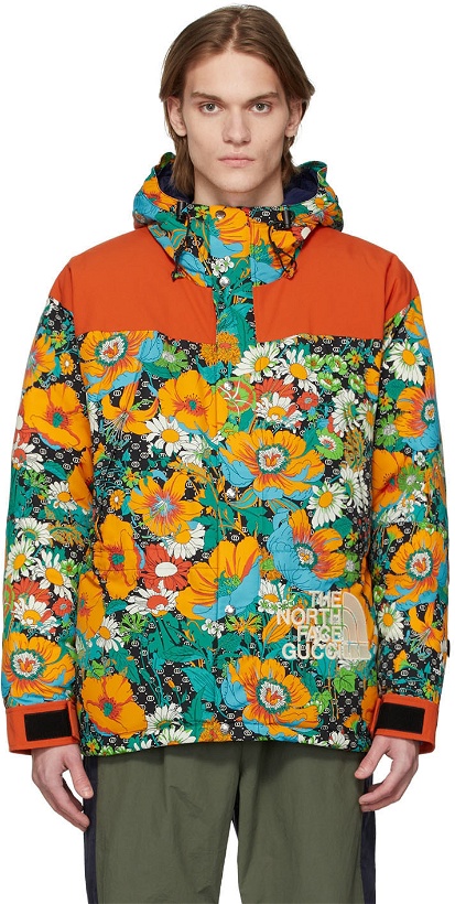 Photo: Gucci Multicolor The North Face Edition Down Jacket