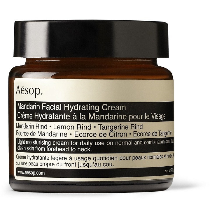 Photo: Aesop - Mandarin Facial Hydrating Cream, 60ml - Men - White