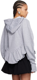 FIDAN NOVRUZOVA Gray Irina Hoodie