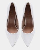 Steve Madden Vida Heels in White Patent