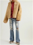 ERL - Shearling Jacket - Neutrals
