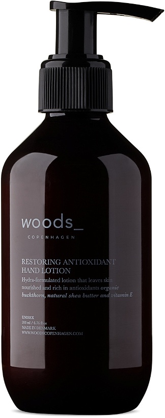 Photo: Woods Copenhagen Restoring Antioxidant Hand Lotion, 200 mL