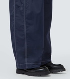 Bottega Veneta High-rise barrel-leg pants