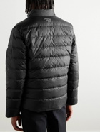 Maison Kitsuné - Logo-Embroidered Quilted Padded Shell Down Golf Jacket - Black