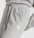 Alo Yoga Muse ribbed-knit jersey sweatpants