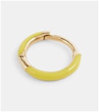 Persée 18kt gold single hoop earring