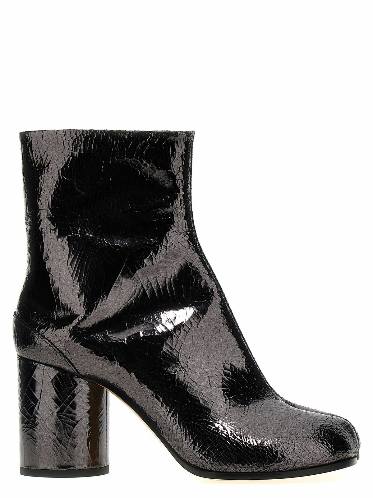 Maison Margiela Off-White Bianchetto Mid Heel Tabi Boots