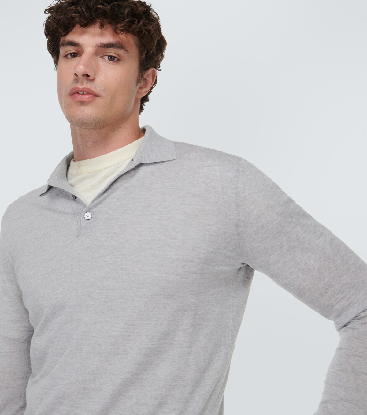 Zegna High Performance wool polo