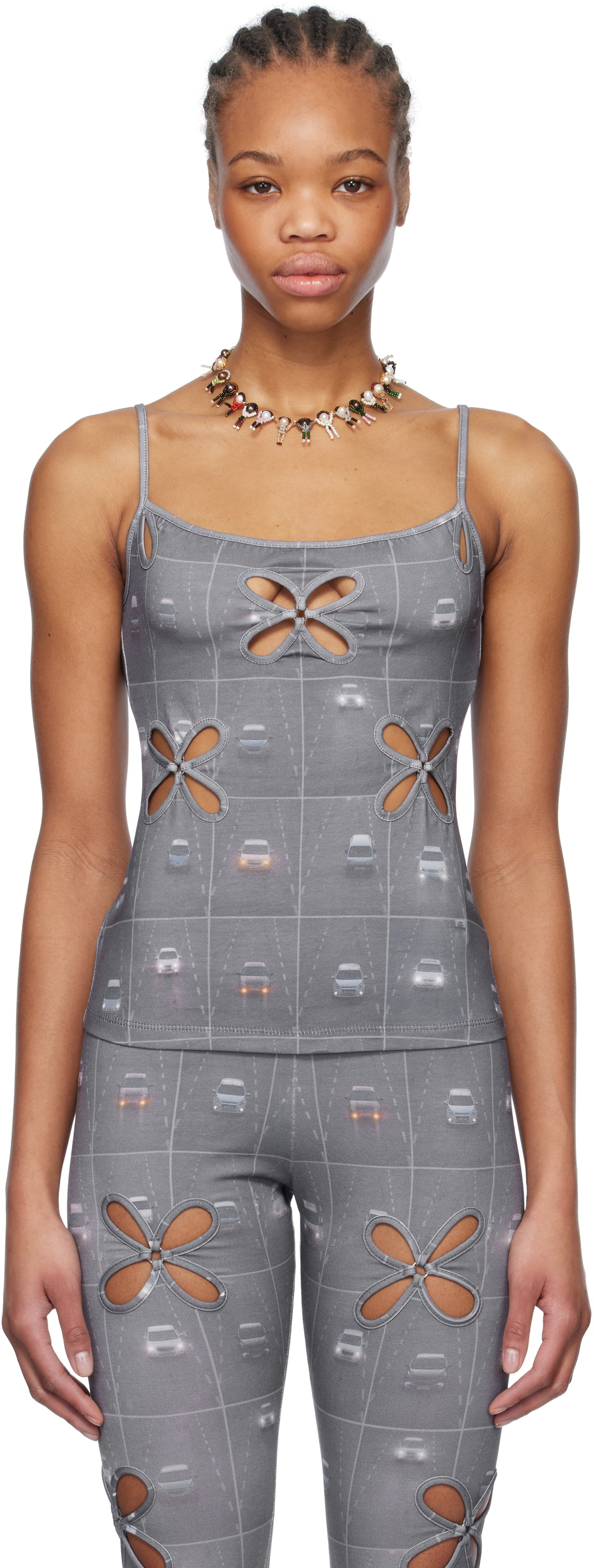 J.Kim Gray Auto Camisole