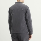 Ranra Men's Epitome Shiny Nylon Overshirt in Peat