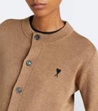 Ami Paris Ami de Cœur wool cardigan