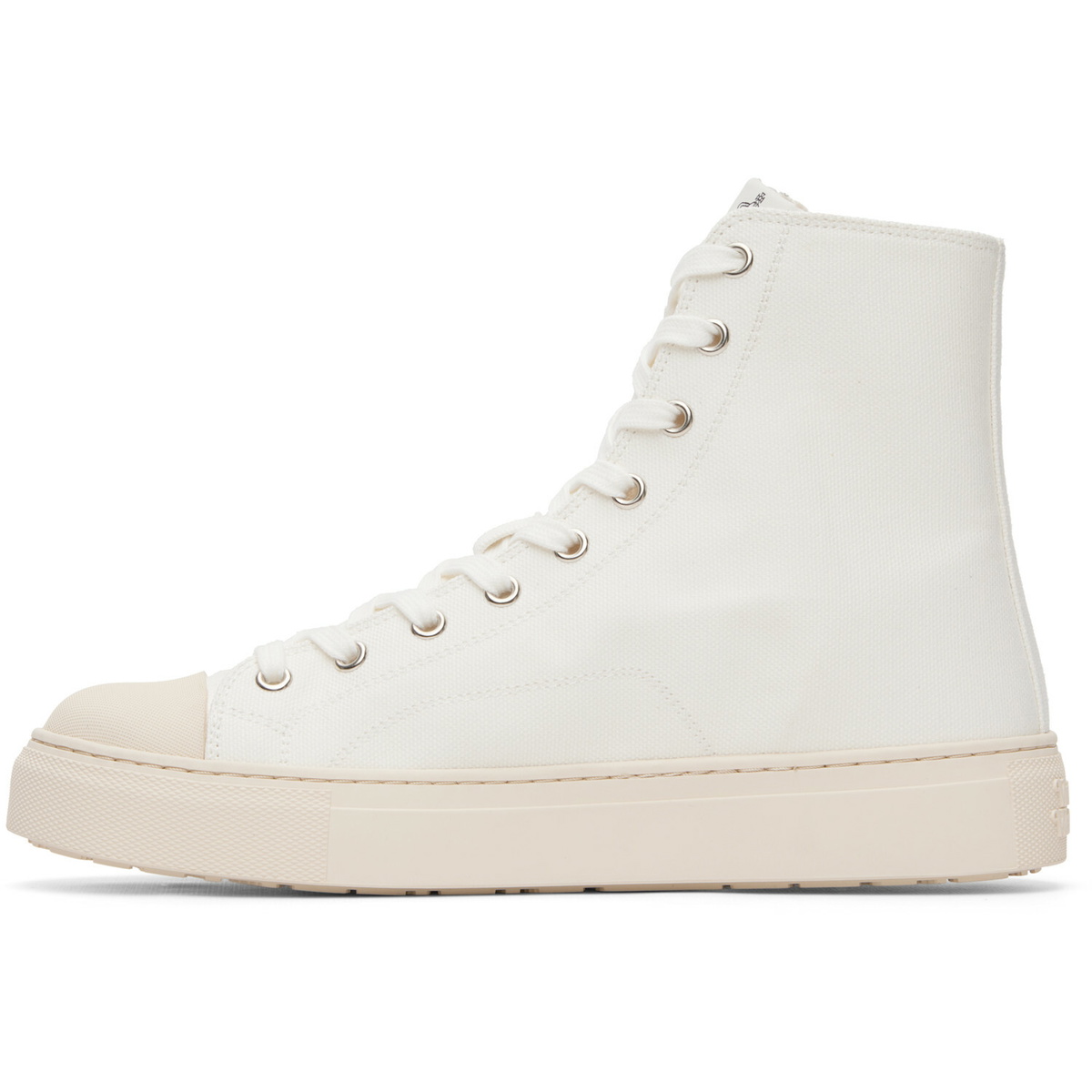 Vivienne Westwood White High Top Plimsoll Sneakers