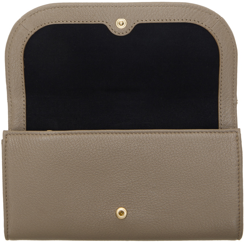 See by Chloé Gray Hana Long Wallet