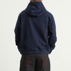 Butter Goods Men's Hooded Work Jacket in Rinsed Indigo
