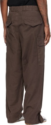 Maison MIHARA YASUHIRO Brown Folded Cargo Pants