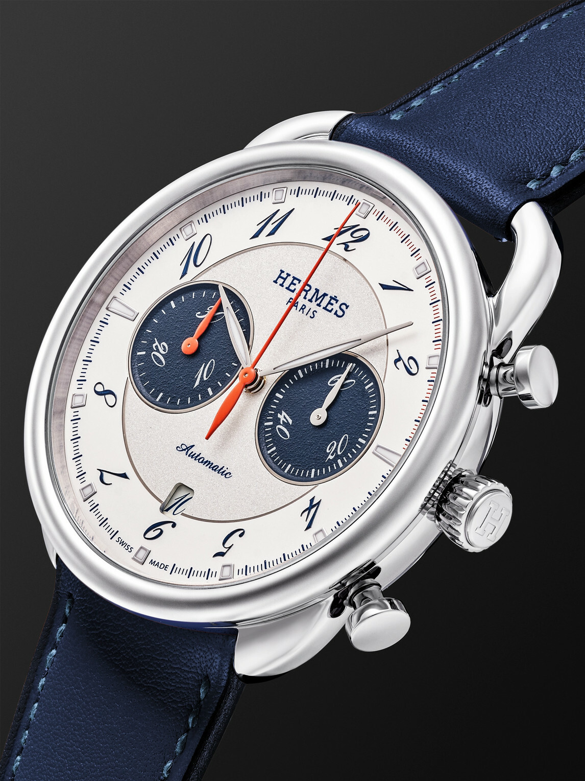 Hermès Timepieces - Arceau Chronographe Automatic Stainless Steel Watch, Ref. 403964WW00