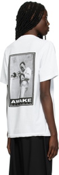 Awake NY White Printed Miles Davis T-Shirt