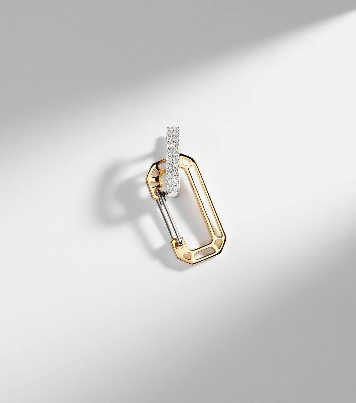 Eéra Chiara Small 18kt gold earrings with diamonds
