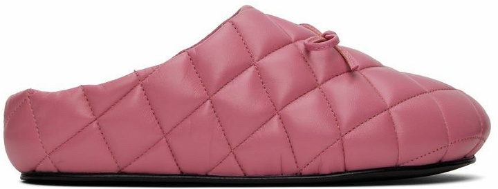 Photo: Abra Pink Quilted Loafers