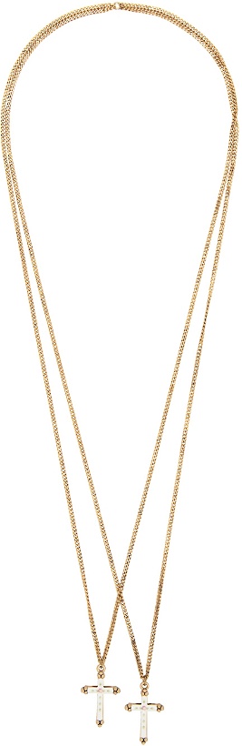 Photo: Dsquared2 Gold Granny's Bunch Necklace