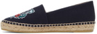 Kenzo Navy Classic Tiger Espadrilles