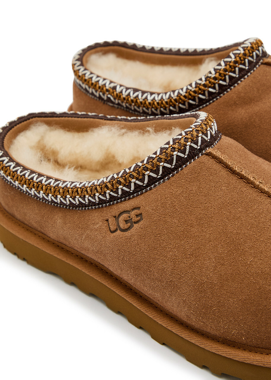Ugg Tasman Suede Slippers Tan