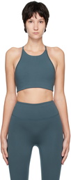 Girlfriend Collective Blue Colette Sport Bra