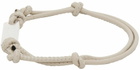 Marni Off-White Leather Bracelet