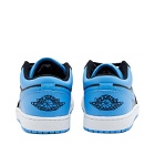 Air Jordan Men's 1 Low Sneakers in Black/Blue/White