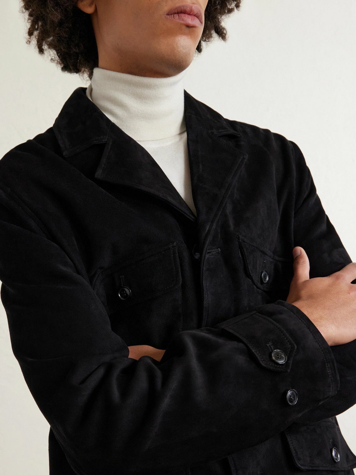 Paul Smith - Suede Jacket - Black