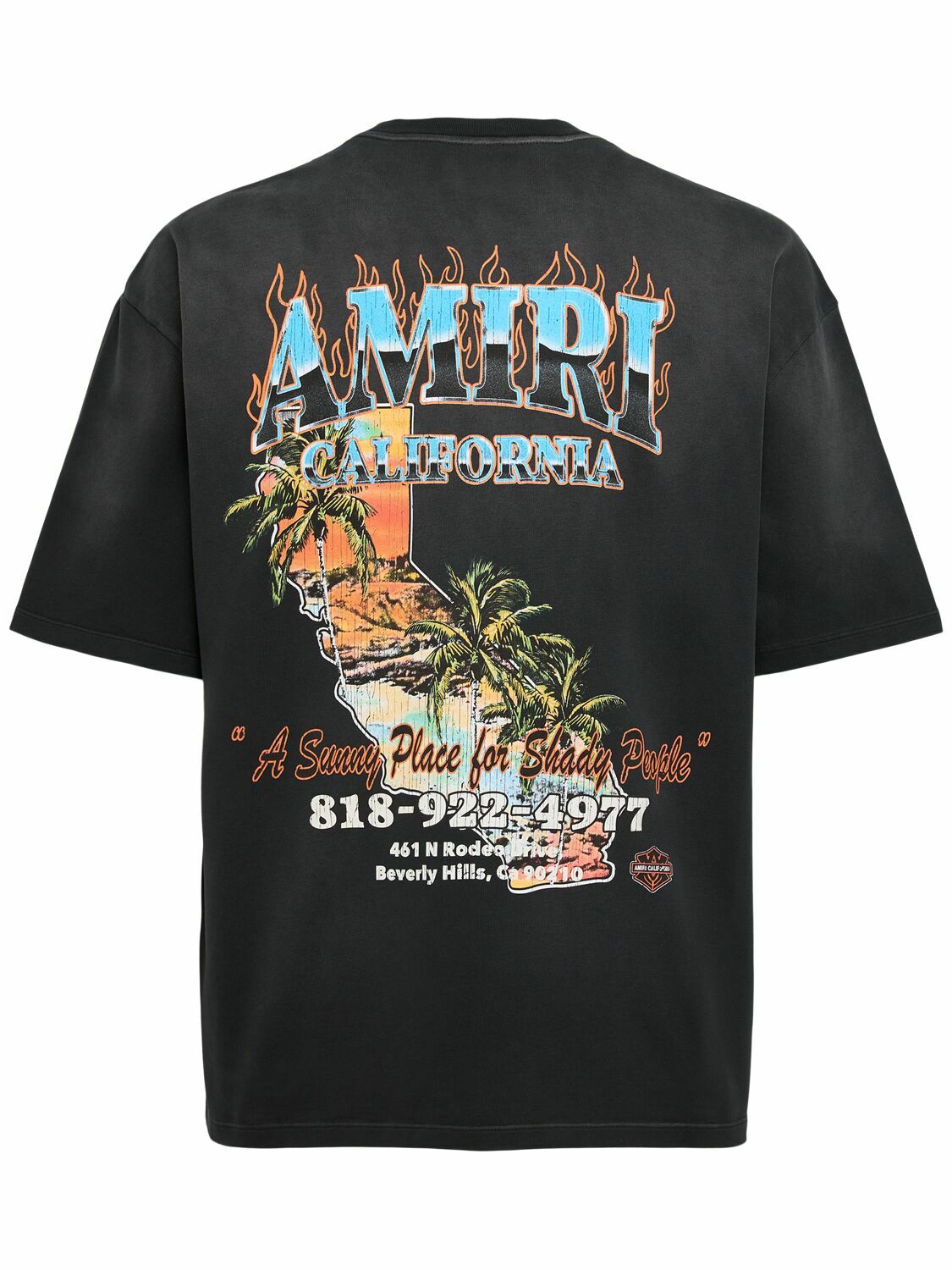 【AMIRI】Amiri Sunny Place oversize t-shirt AMIRI Amiri Sunny Place Oversize T-shirt Amiri