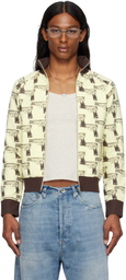 Ashley Williams Yellow Gun Track Jacket