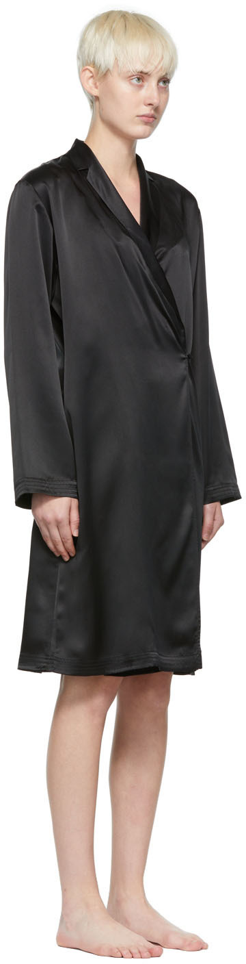 La Perla Black Silk Robe