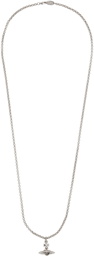 Vivienne Westwood Silver Orb Pendant Necklace