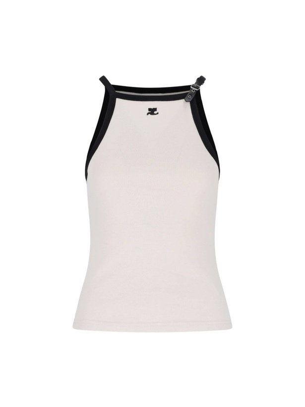 Photo: Courrèges Logo Tank Top