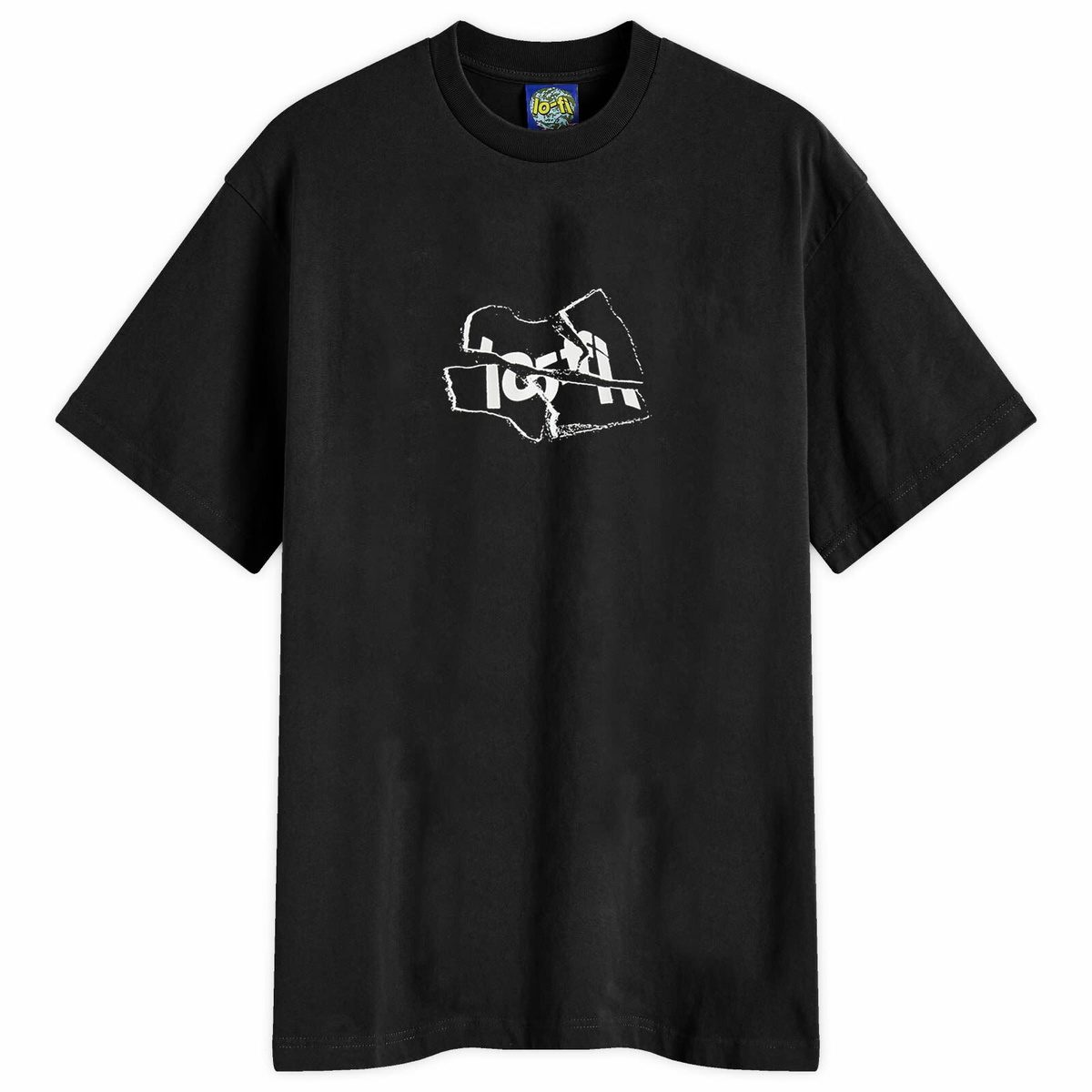Lo-Fi Men's Broken Logo T-Shirt in Black