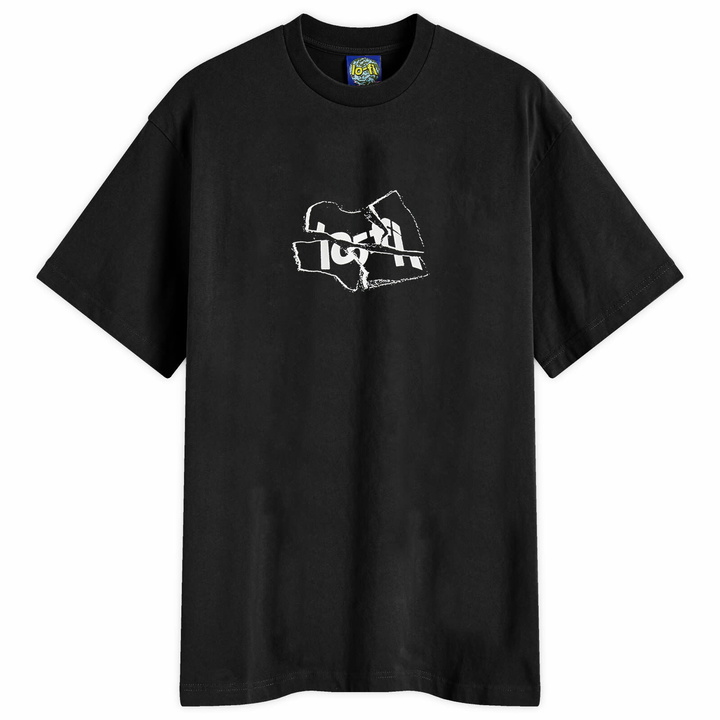 Photo: Lo-Fi Men's Broken Logo T-Shirt in Black