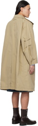 lesugiatelier Beige Travel Mac Coat