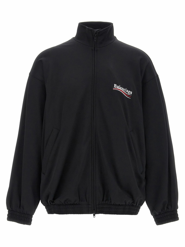 Photo: Balenciaga Logo Embroidery Sweatshirt
