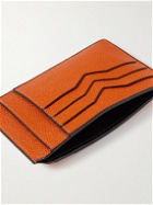 Valextra - Pebble-Grain Leather Cardholder