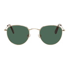 Han Kjobenhavn Gold Cloud Sunglasses